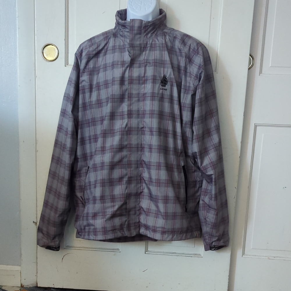 Sunice Gray Lightweight Waterproof Golf Jacket